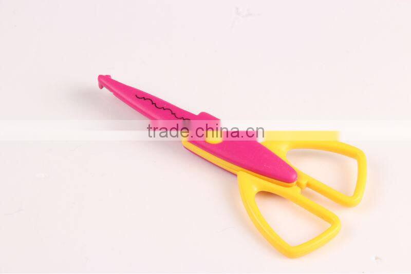 Beautiful Design Different Blade Shape Full Plastic Scissors