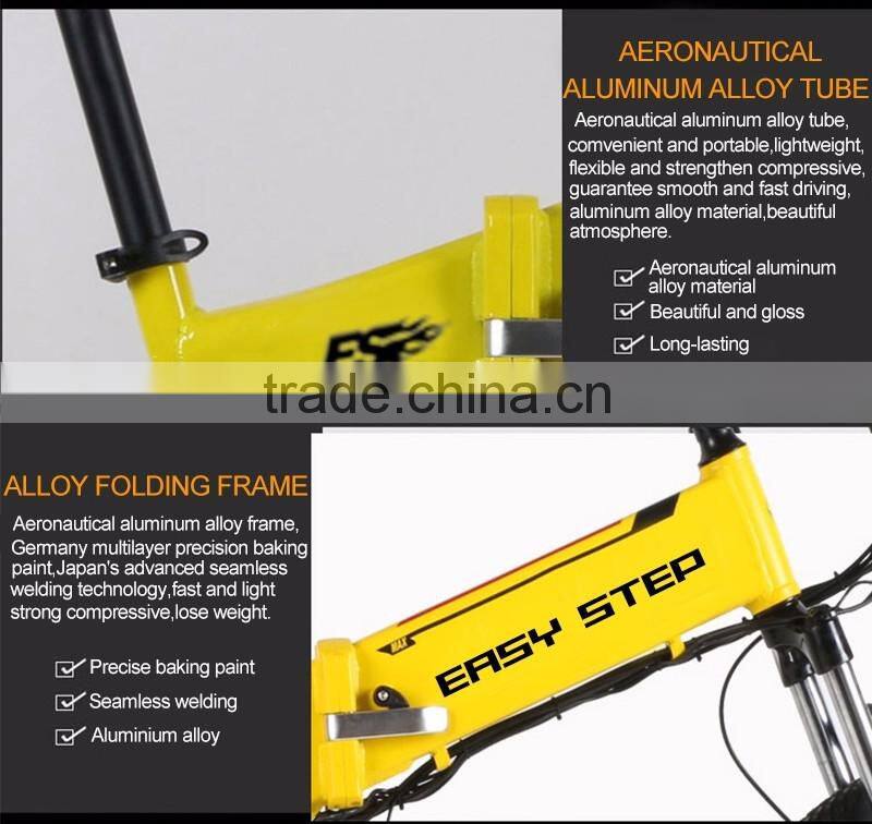 36V 350W brushless motor E BIKE/fastest e bike with lithium battery