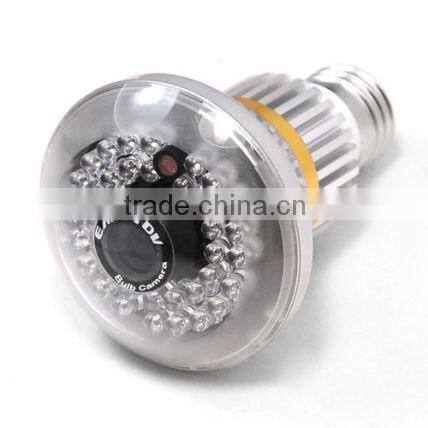 Hottest 720P P2P wifi lightbulb hidden ip camera with Onvif and SD card