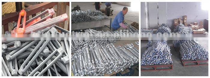 Rigging screws din1480 galvanized marine turnbuckles with both eye
