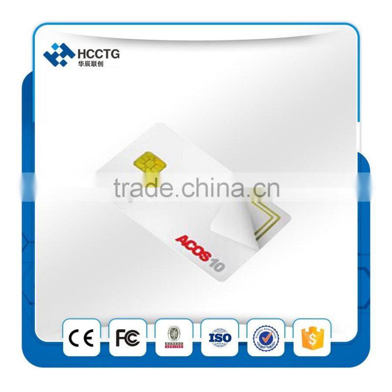 Full 32 KB of EEPROM for application data for PBOC2.0 EDEP Payment Card-ACOS10