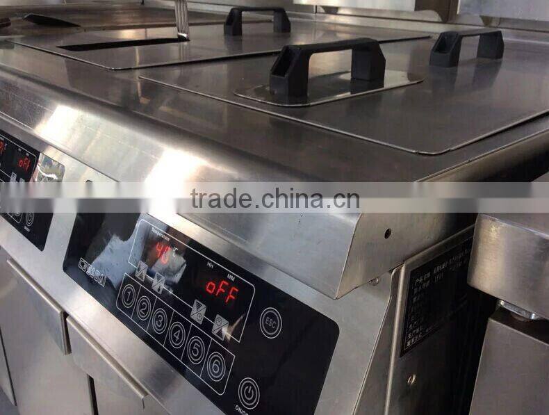 Shentop Single Tank Basket Commercial Deep Fryer for Fast Food Restaurant Used,Deep Fyer (Computer Control)