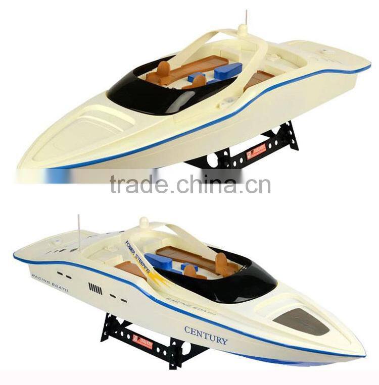 7004 72CM 3CH Super Power Century EP Speedboat Remote Control Fishing Boat