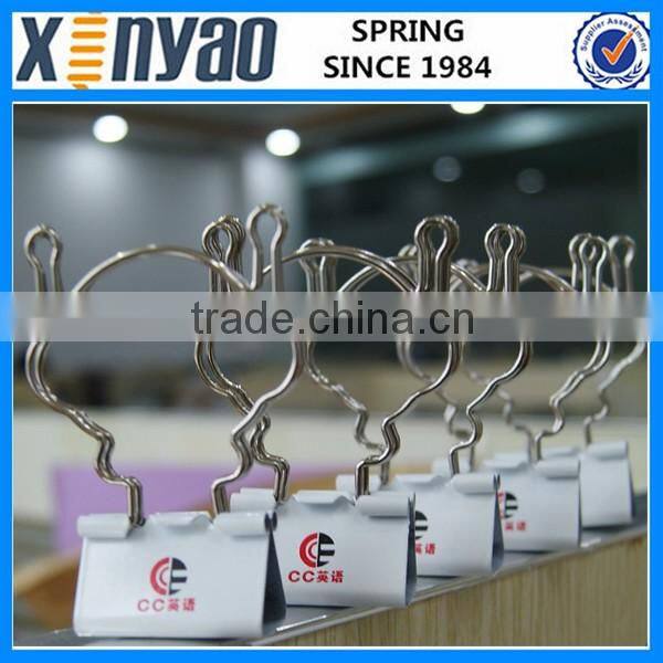 Hight quality Promotional gifts customer dessign white color animalsl binder clips