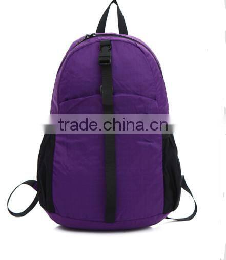 Excellent Quality Polyester Camouflage Foldable Backpack ,Travelling Folded Bag