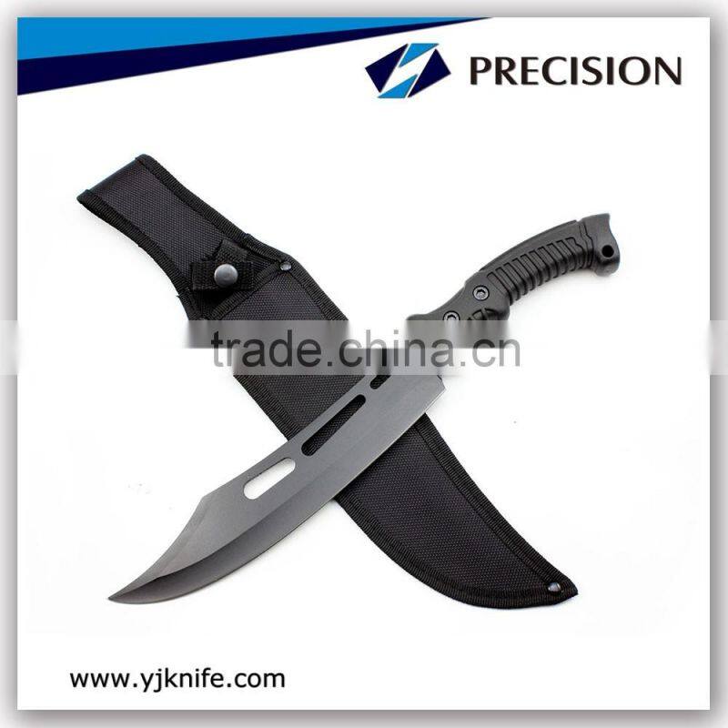 Stainless steel Wild Hunting Camping Survival Knife with Pouch