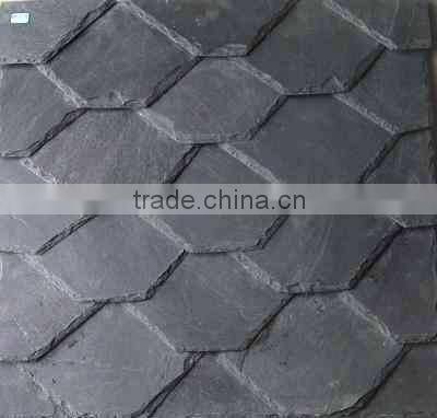 Waben style natural roofing tiles from superior building material supplies