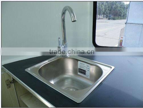 2 horse straight load deluxe horse float made in shandong