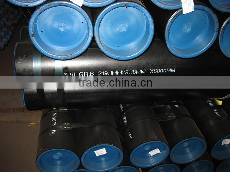8" API 5L Gr.b Seamless carbon steel pipes