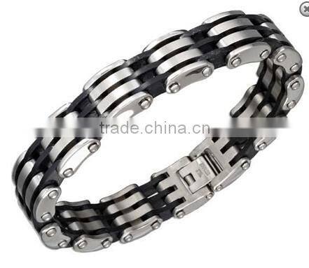 Top design titanium jewelry bicycle Chain Bracelet premier designs bracelet jewelry magnetic bracelet