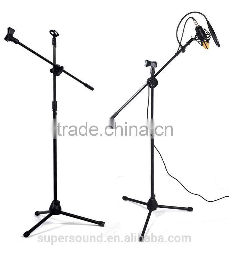 High Quality Height Adjustable Tripod microphone stand