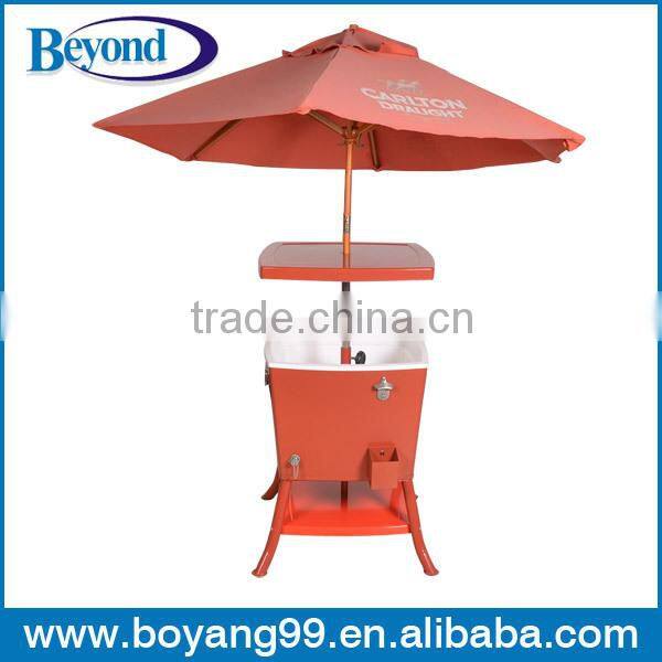 metal ice cooler box