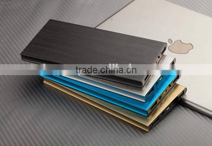 Super Quality Ultra Thin Super Slim Power Bank 12000mah Battery