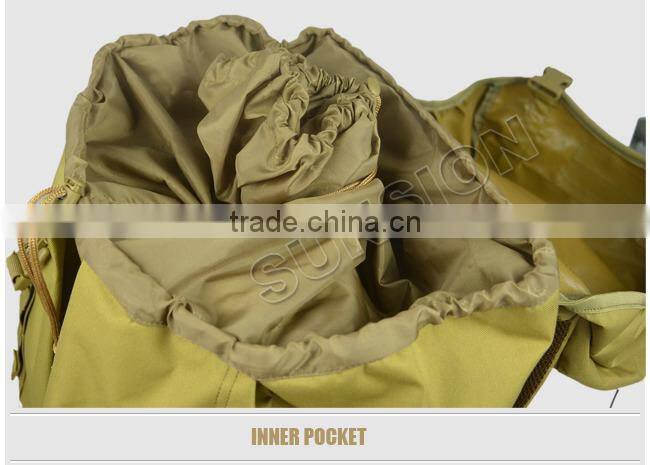 Large Capacity Load Bearing Bag with Metal Frame