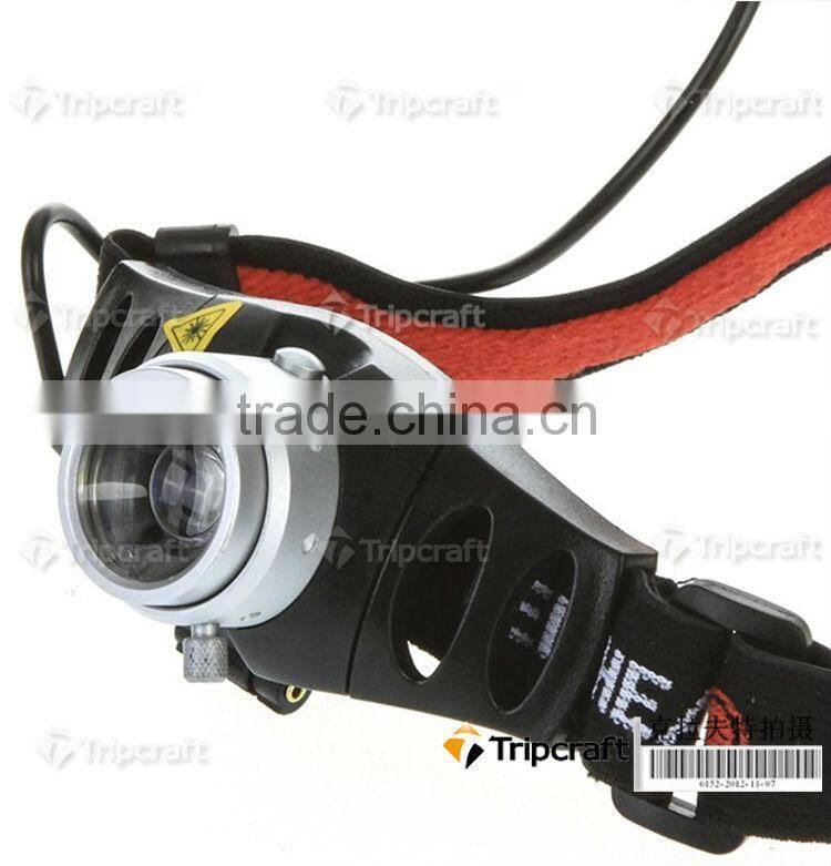 Super Bright 500 Lumen Q5 LED Headlamp Headlight Zoomable for Camping Hiking Cycling Climbing