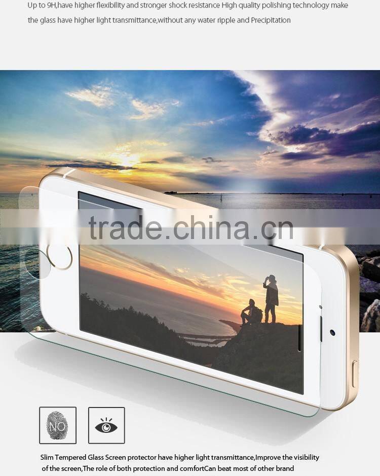 High Quality Tempered Glass Invisible Sticker for iPhone 5