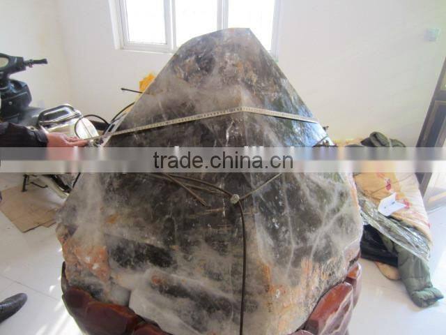 rock black crystal quartz stone