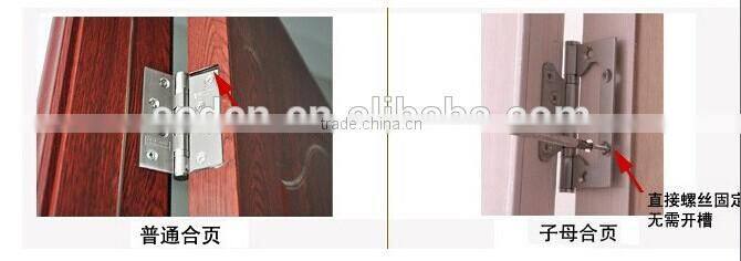 Steel door hardware hinge Stainless steel flush hinge for aluminium door