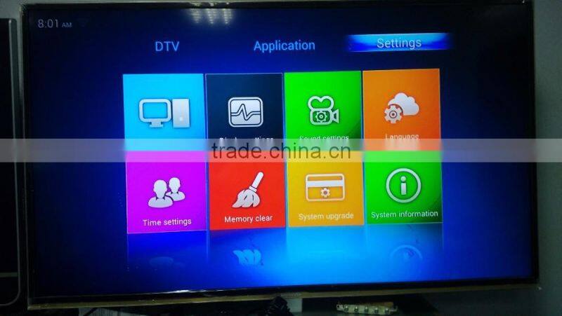 cheapest android tv box s805 1gb ram Android 4.4 V8 android 4.4 quad core tv box dvb-t2 set top box