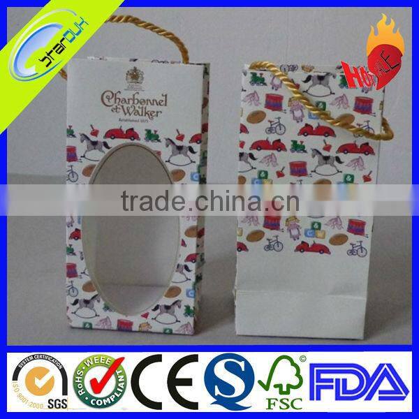 handmade luxury paper handle bag wholesale