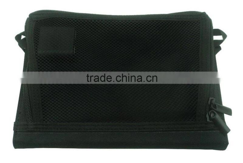 Singapore, 14W Foldable Solar Power Bank integrated with Fabric bag, Applicable as portable solar charger kit for mobile