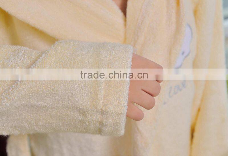 wholesale towel satin silk bathrobe with hooded