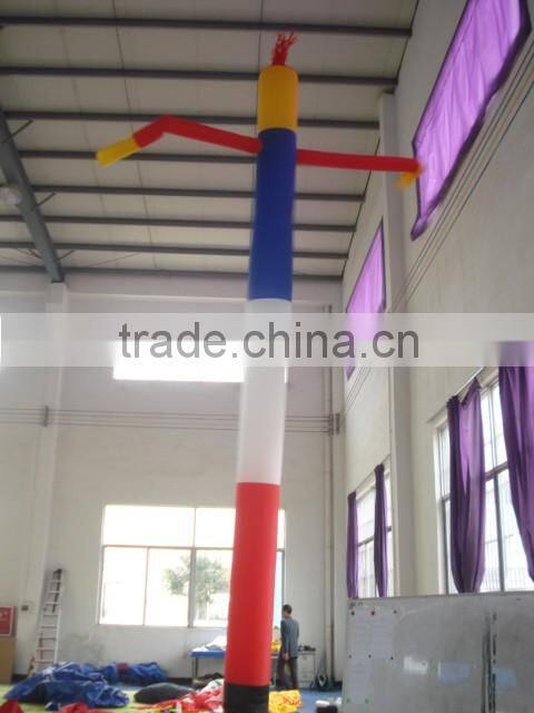 Selling single leg advertising inflatable sky air dancer