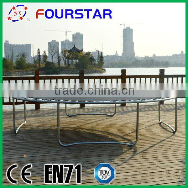 12FT Gymnastic Folding Trampoline Outdoor Jumping Trampoline