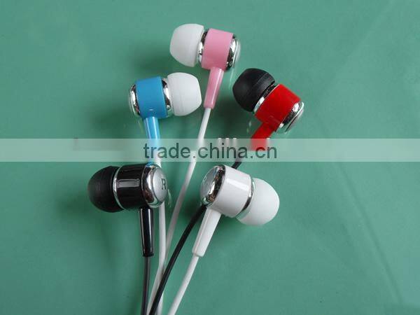 Hot selling 3.5mm cell phone headphones and headset with microphone