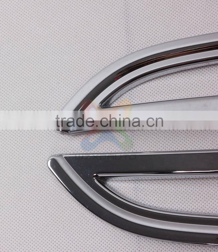 Chrome Rear Tail Fog Light Lamp Cover Trim 2pcs REAR FOG LAMP COVER FOR CHEVROLET CRUZE 2015