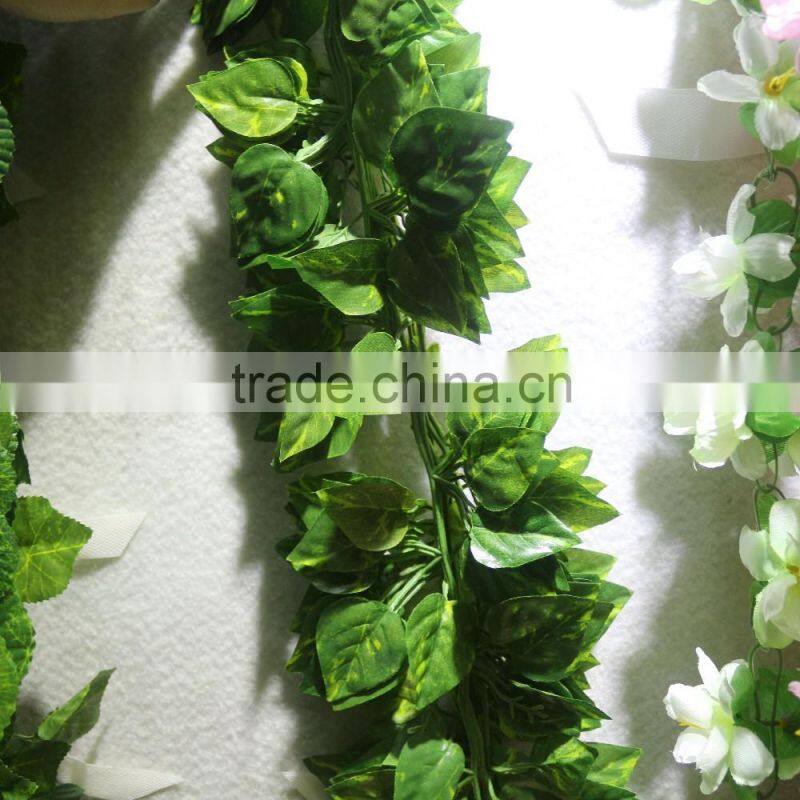 high quality wholesale garden artificial leaf fence