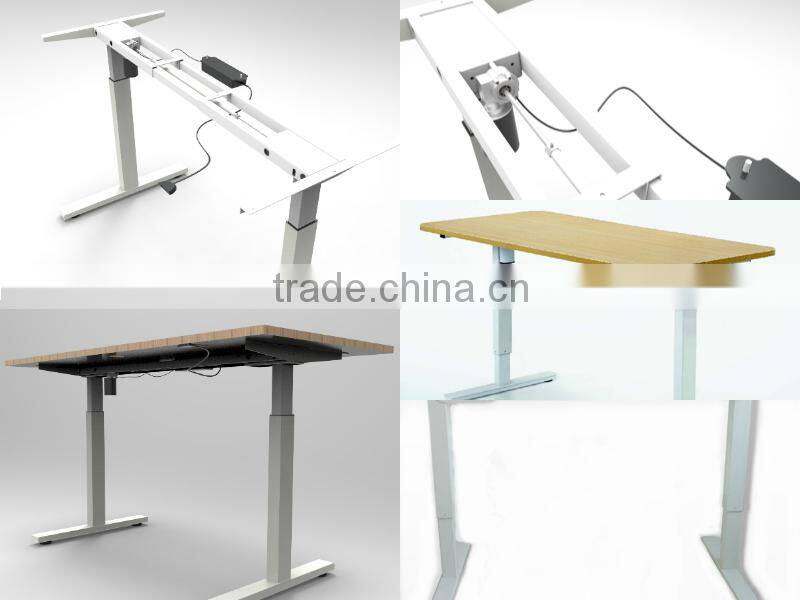 2016 new model furniture electric adjustable height desk office computer table design