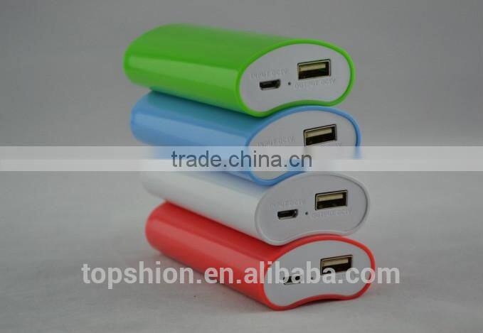 Smile Face Mobile Phone Portable Power Bank; External Backup Battery Charger Case; Power Case