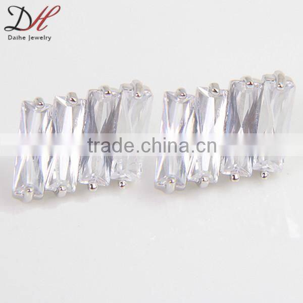 daihe copper shining invisible earrings