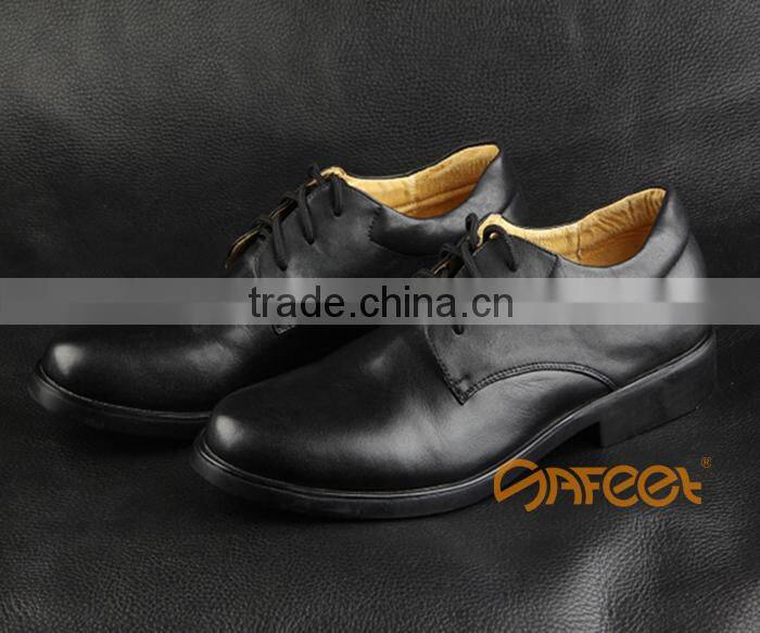 Rubber outsole steel toe safety shoes executive men's steel toe shoes resistance shoes SA-1011