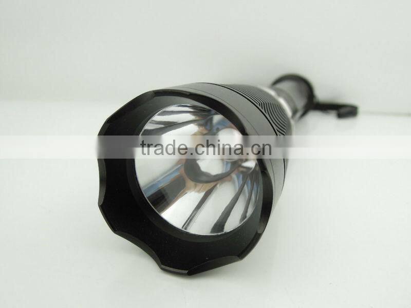 High Power T6 LED Aluminum Flashlight with Magnet Control