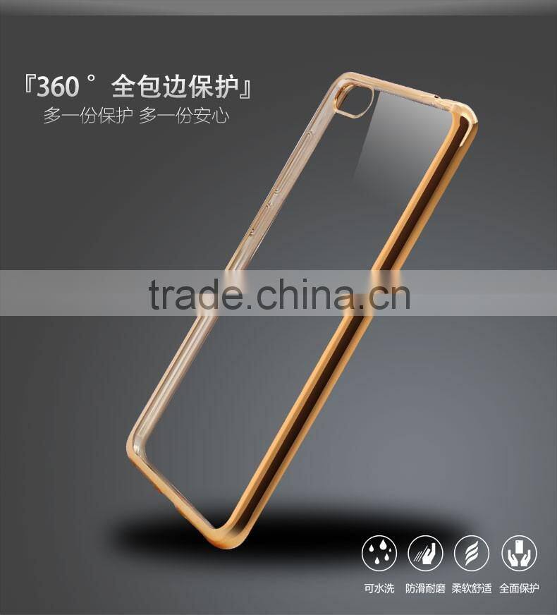 LZB Hot selling Electroplating TPU Case for Vivo X5,For Vivo X5 TPU Case
