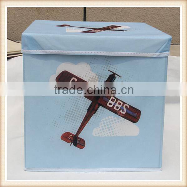 airplane printing non woven collapsible storage box