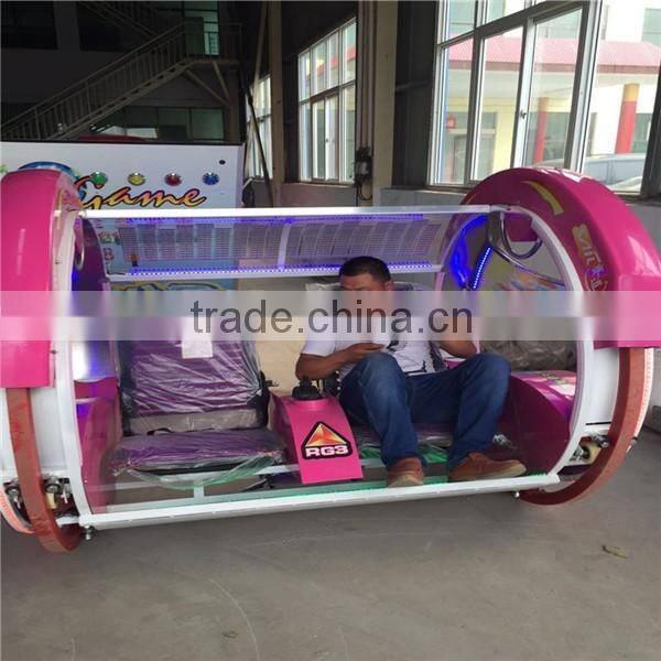 Factory direct sales rotating kid ride , outdoor amusment park equipment swing happy car with LED