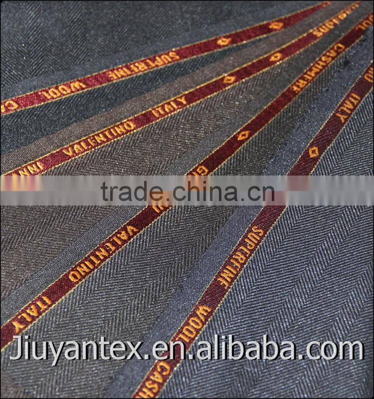 Heavy trw superfine quality tr wool blend cashmere herringbone glitter man luxurious suiting coat fabric cheaper price in China