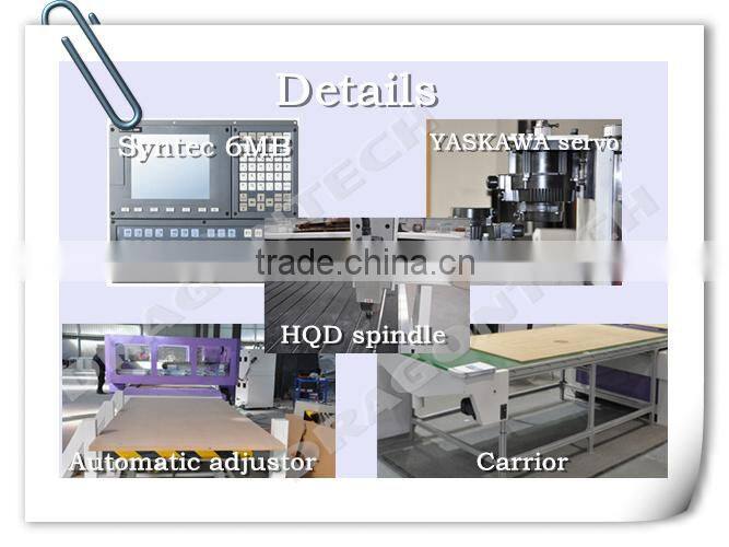 auto-feeding CNC Router DT1325, cnc furniture machine with loading & offloading system & auto labeling