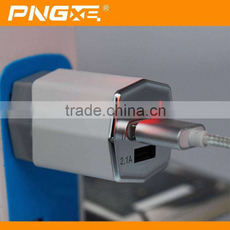 2015 Super capacitor portable usb mobile travel charger for all smartphone