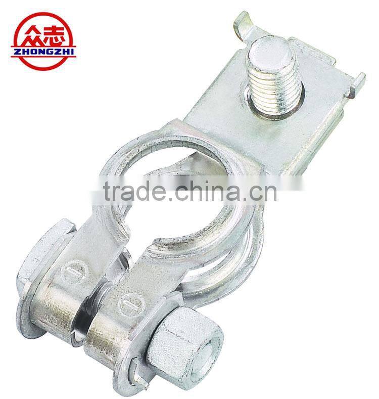 DJQ9309 Zhongzhi brand high quality brass dark tin plating auto parts wholesale connector battery terminal