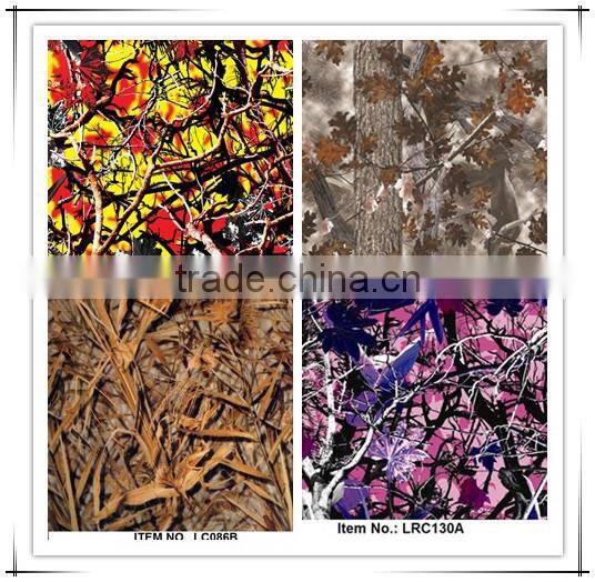 Hydrographic film water transfer &3D hydrographic film&water transfer imaging A3 package camo