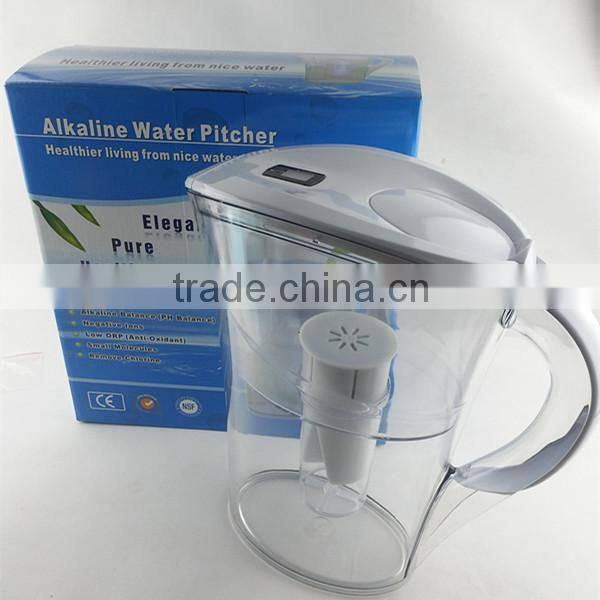 Household mineral water filter jug,green materials and cheap price