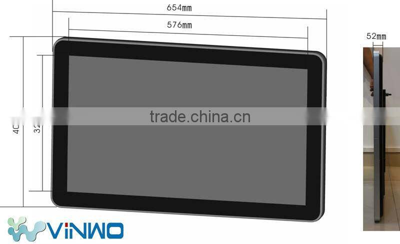 55'' Android Flat Screen TV For Advertising Player