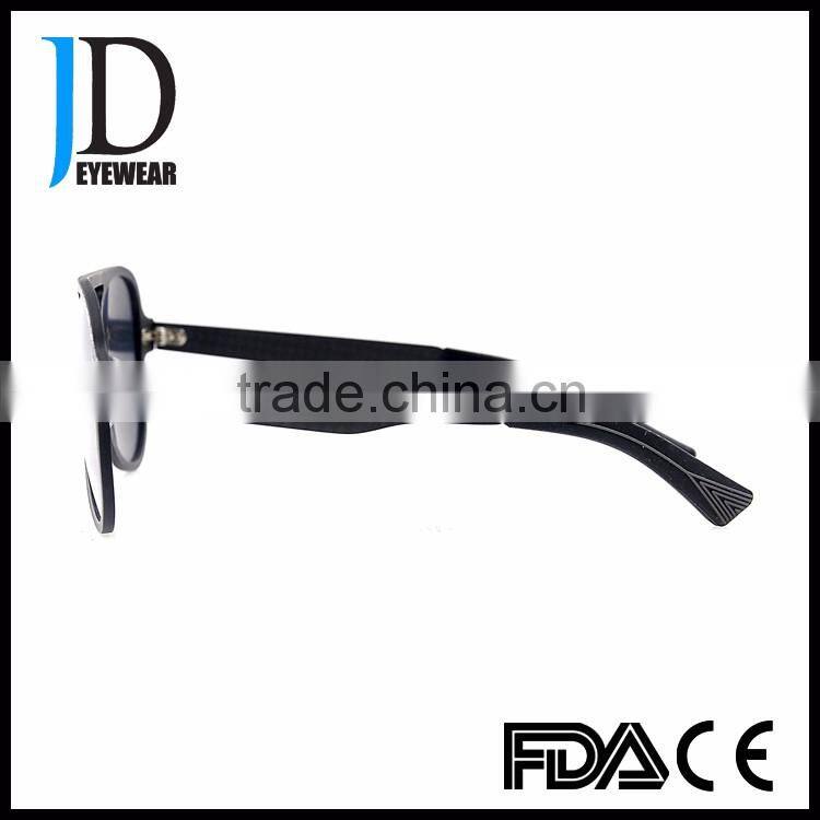 Most Popular Vintage Custom Flat Top Carbon Fiber Sunglasses