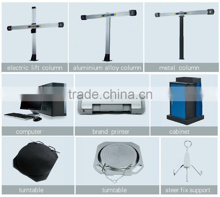 Hot sale 3D wheel aligner machine / tires wheel alignment with CE