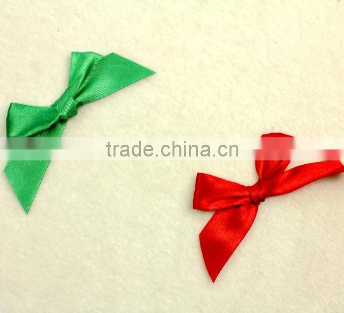 Red and green Ribbon bows for christmas