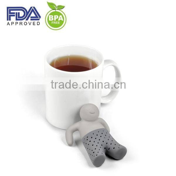 silicone tea bag /tea infuser /tea strainer